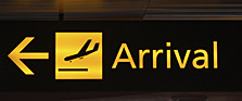Arrivals area