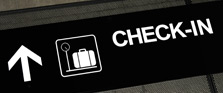 Check-in counter
